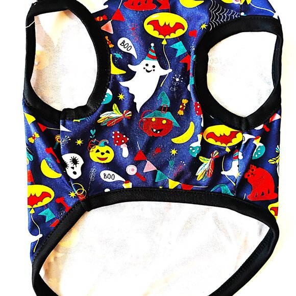 Dog Halloween Shirt, Boo Halloween Dog Outfit Size Small - Picture 2 of 5